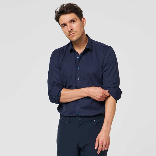 Chemise performance marine